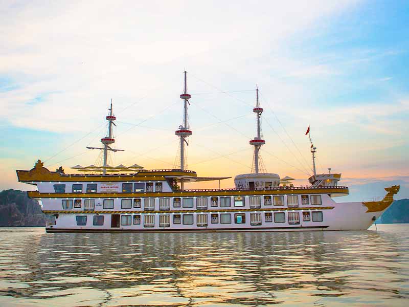 Dragon Legend Cruise - Bai Tu Long Bay - 3 Days 2 Nights