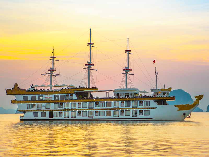 Dragon Legend Cruise - Bai Tu Long Bay - 2 Days 1 Night