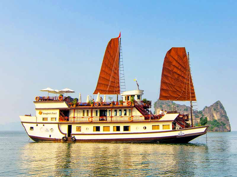 Dragon's Pearl Junk - Bai Tu Long Bay - 2 Days 1 Night