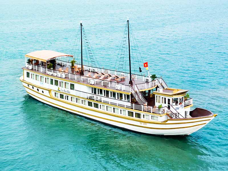 Garden Bay Legend 18 Cabins Cruise - Bai Tu Long Bay - 3 Days 2 Nights