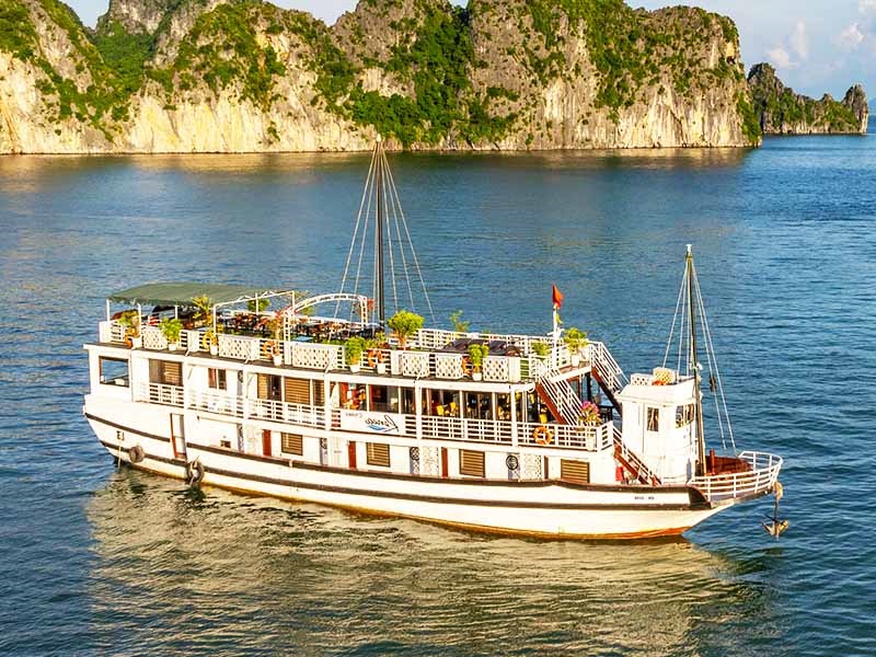 Renea Cruise - 12 Cabins - Bai Tu Long Bay - 3 Days 2 Nights