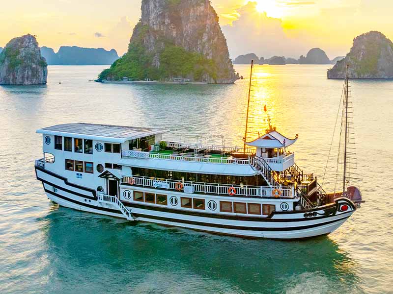 Renea Cruise - 14 Cabins - Bai Tu Long Bay - 2 Days 1 Night