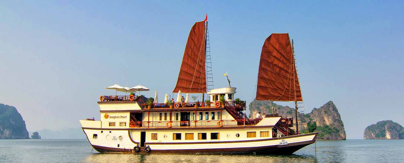 Dragon's Pearl Junk - Bai Tu Long Bay - 2 Days 1 Night