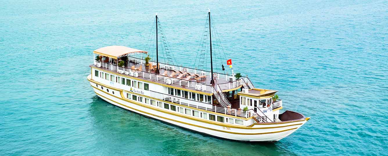 Garden Bay Legend 18 Cabins Cruise - Bai Tu Long Bay - 2 Days 1 Night