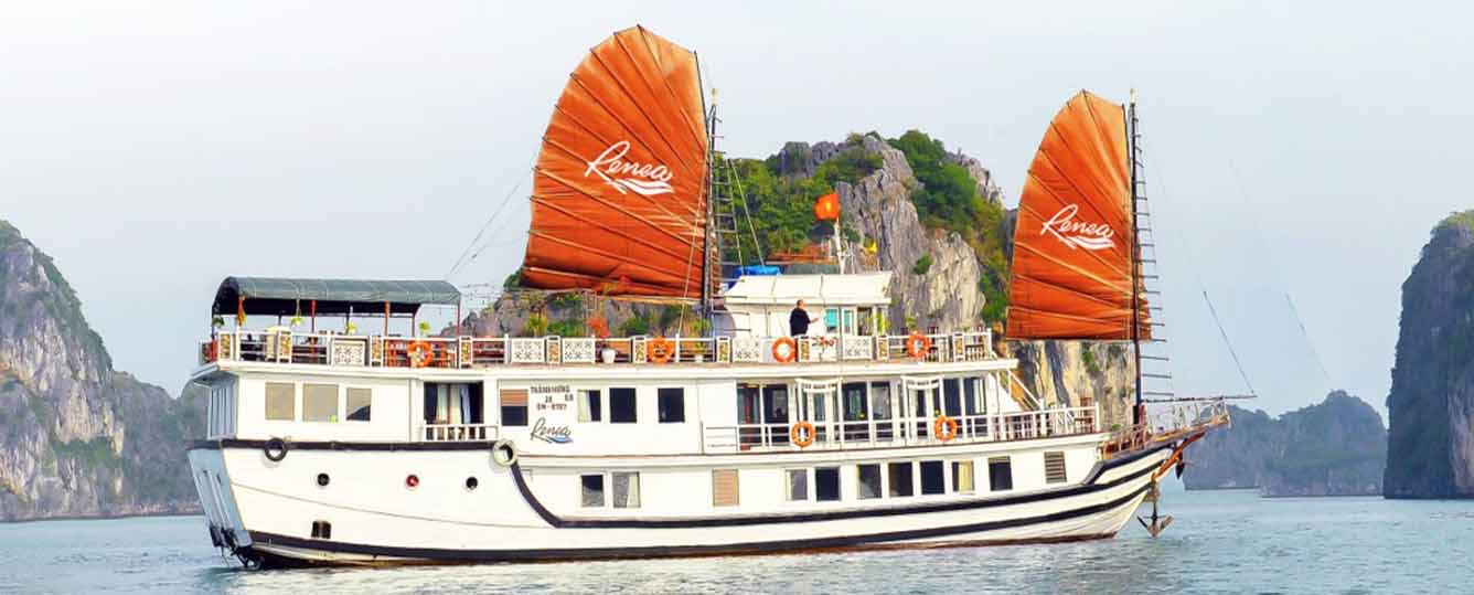 Renea Cruise - 11 Cabins - Bai Tu Long Bay - 2 Days 1 Night